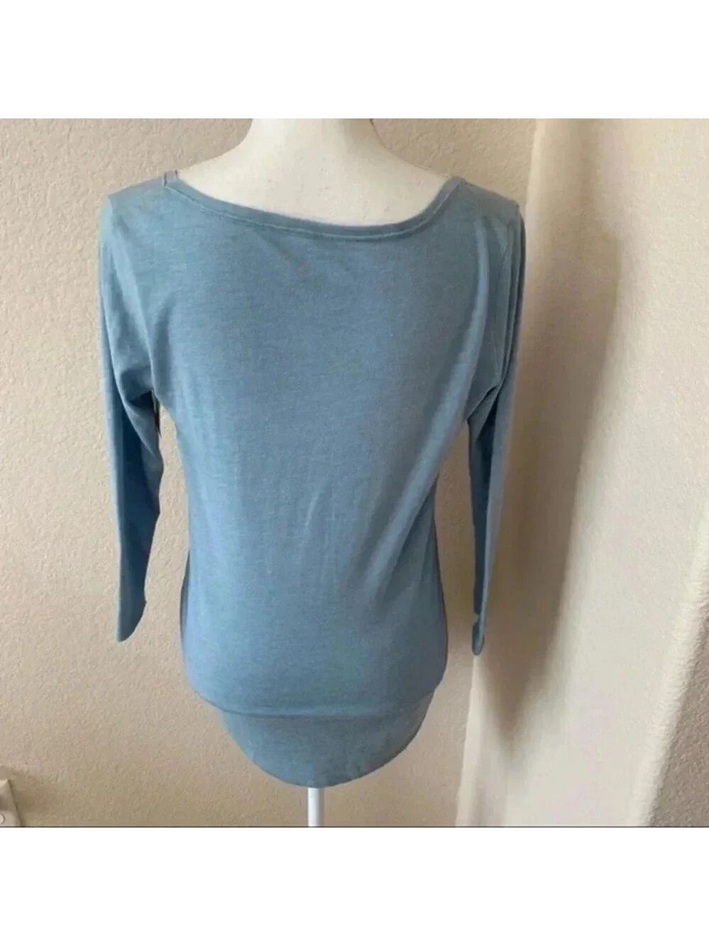 NWT Lucky Brand Blue Floral Tee Womens Size Small - Picture 3 of 15